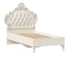Detská posteľ s roštom Comtesa 90x200cm - alabaster/champagne