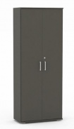 Široká skrinka s dvierkami REA Office S50 + D5 (2ks) - graphite