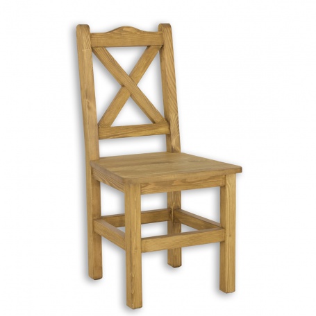 Jedálenská stolička masív SIL 02 - K01