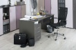 Široká dverová skrinka REA Office S30 + D3 (2ks) - graphite - výber dvierok