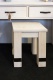 Odkladací stolík so šuplíkmi z masívu SEL 20, Provence štýl - výber morenia
