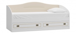 Detská posteľ so zásuvkami 90x200cm Sailor - biela