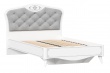 Študentská posteľ s roštom 120x200cm Lily - biela/šedá