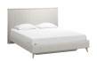 Čalúnená posteľ bez roštu 160x200cm Melody - šedá