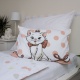 Detské obliečky do postieľky Marie Cat Dots 02