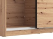 Šatníková skriňa s posuvnými dverami Catalina 180 - dub artisan
