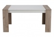 Jedálenský stôl Robert 155x90cm - dub sivý/biela