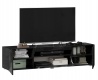 TV stolek 160cm Drax - čierny lesk