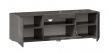 TV stolík 120cm Drax - šedý lesk