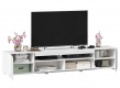 TV stolek 200cm Drax - biely lesk