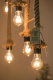 Lanová lampa 100cm - v priestore