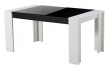 Jedálenský stôl Vivo - biela/čierna