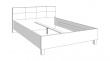 Manželská posteľ 160x200cm Ciri - dub artisan/šedá/čierna