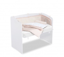 Detská postieľka k posteli 50x90cm Pure - biela