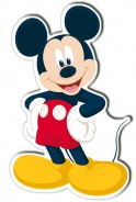 Tvarovaný vankúšik Mickey