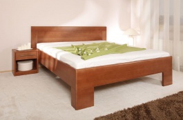 Masívna posteľ s úložným priestorom Varezza 7 - 160/180 x 200cm - výber odtieňov