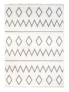 Obojstranný koberec Dylan - šedá/biela
