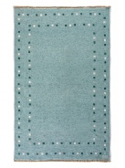 Obojstranný koberec Tupf - tyrkysová