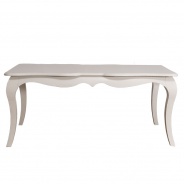 Jedálenský stôl Rustique - béžová/patina hnedá