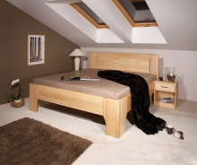 Masívna posteľ s úložným priestorom Olympia 2 - 160/180 x 200cm - výber odtieňov