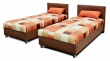 Čalúnená posteľ s roštom a matracom PETRA - výber poťahov