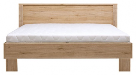 Manželská posteľ Nicol 160x200cm - dub Sanremo
