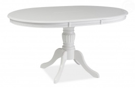 Jedálenský stôl OLIVIA rozkladací bianco