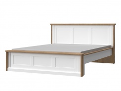 Manželská posteľ 160x200cm Artis - biela/orech pacific