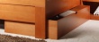 Masívna posteľ s úložným priestorom Evita 6 - 160/180 x 200cm - biela