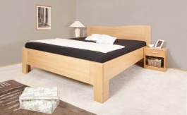 Masívna posteľ s úložným priestorom K-design 1 - 160/180 x 200cm - výber odtieňov