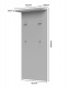 Vešiakový panel Tiana I - rozmery