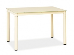 Jedálenský stôl GALANT krémový 60x100