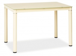 Jedálenský stôl GALANT krémový 70x110