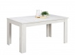 Jedálenský stôl s rozšírením 160x90cm Frankie - dub biely