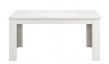 Jedálenský stôl s rozšírením 160x90cm Frankie-dub biely