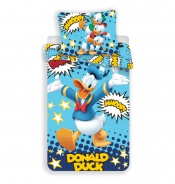 Detské obliečky Kačer Donald modré