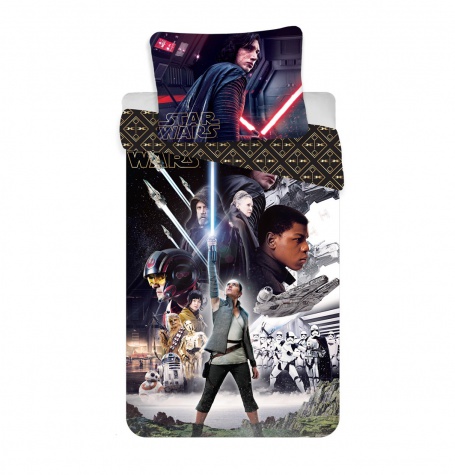 Detské obliečky Star Wars black