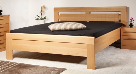 Masívna posteľ s úložným priestorom Arleta 3 - 160/180 x 200cm - výber odtieňov