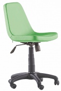 Otočná kancelárska stolička na kolieskach Comfy - zelená