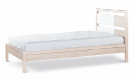 Študentská posteľ 120x200 Artos - dub sofia/biela