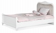 Detská posteľ 100x200cm Luxor - biela/ružová