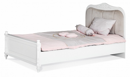Detská posteľ 100x200cm Luxor - výber farby čelaDetská posteľ 100x200cm Luxor - šedé čelo