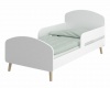 Detská posteľ 70x140cm Mokiana - biela/dub