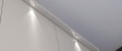 Šesťdverová šatníková skriňa s osvetlením P62B Tiana - detail