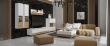 Luxusná obývacia izba Salinger - orech pacifik/biela
