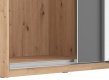 Trojdverová posuvná skriňa so zrkadlom 270 Tropea - detail