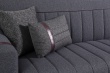 Dvojmiestna rozkladacia pohovka s úložným priestorom Kira - detail