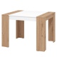 Jedálenský stôl 104 Berta - dub artisan/biela