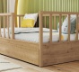 Detská posteľ 100x200cm so zábranami a zásuvkou Cody - detail