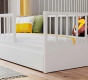 Detská posteľ 100x200cm so zábranami + zásuvka 90x190cm Fairy - detail